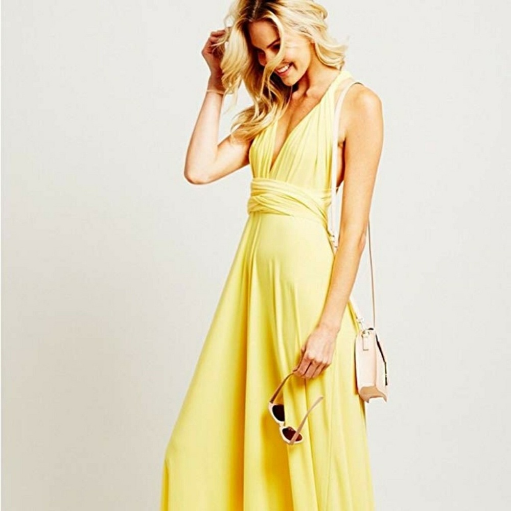 New Von Ronen multi way long transformation dress